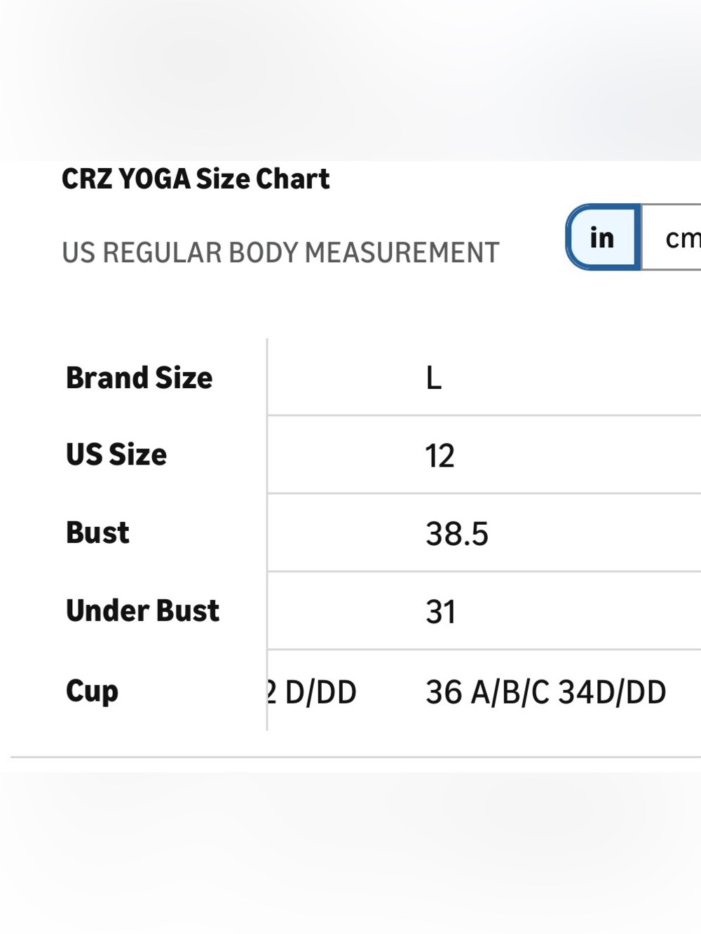CRZ YOGA Butterluxe Women's Adjustable Spaghetti Padded  Sports Bra red Size L - Picture 6 of 6